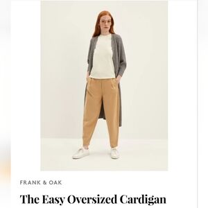 Frank & Oak Long Cardigan Sweater